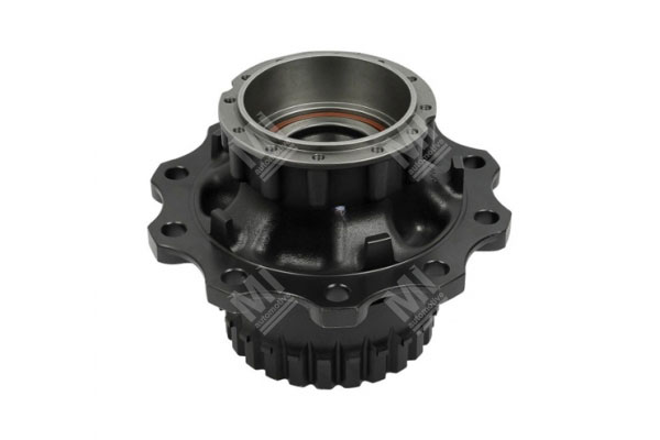 Lift Axle Wheel Hub For Brake Disc - Renault Kerax - 7420819859, 7420819860